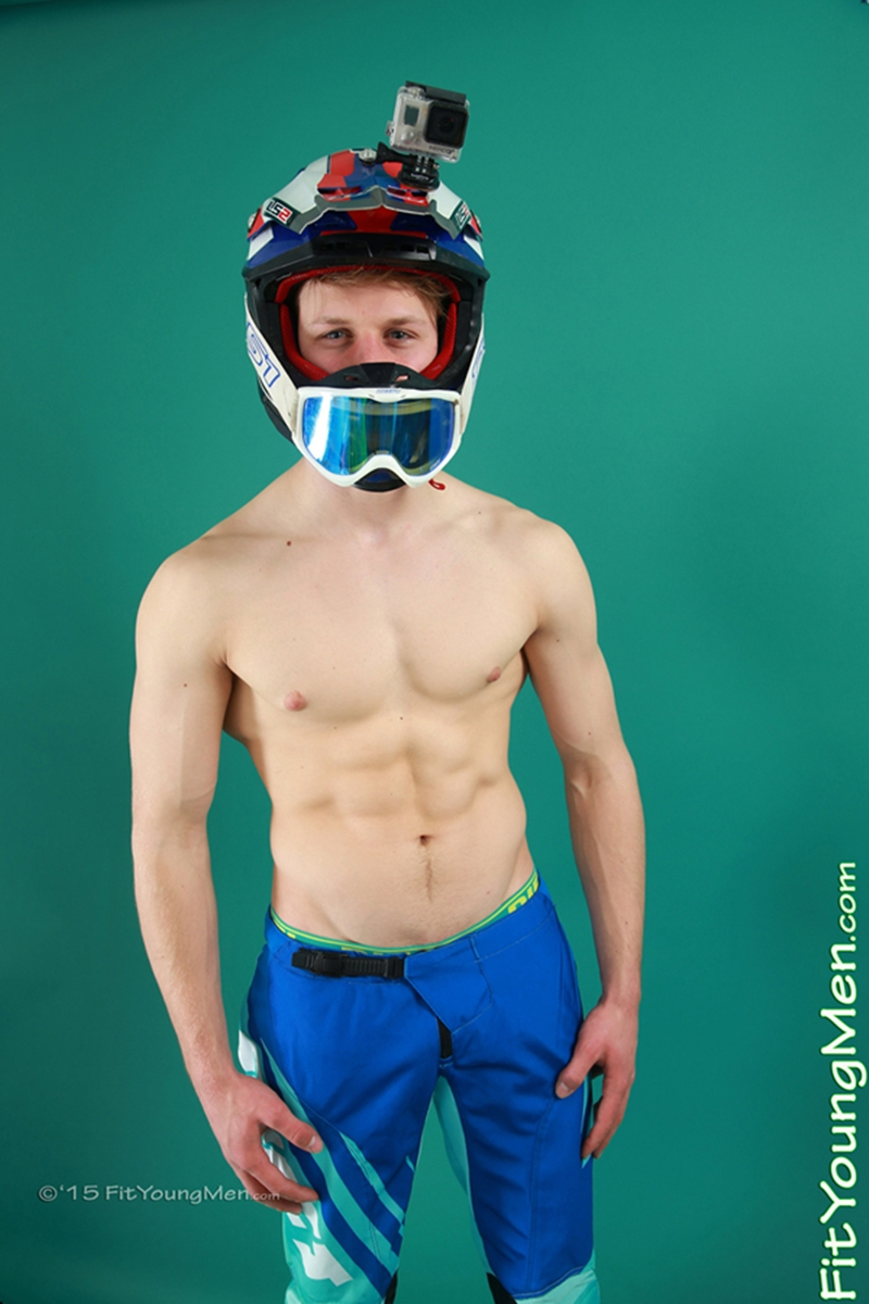 18 Year Old Motor Cross Fan Dan Fellows Strips Down To His