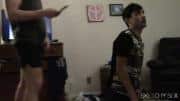 Fell-my-knees-my-buddies-hard-dick-sticking-out-shorts-at-Sketchy-Sex-6-porno-gay-pics