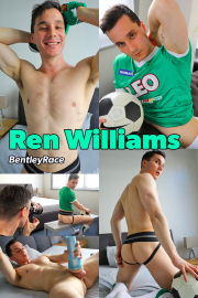 Hot-Aussie-footballer-Ren-Williams-strips-sexy-jockstrap-socks-wanking-huge-cum-load-BentleyRace-029-porno-pics-gay