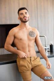 Horny-hung-muscle-stud-Sir-Peter-massive-uncut-dick-raw-fucking-sexy-dude-Pol-Prince-at-Men-7-porno-gay-pics