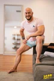 Sexy-young-muscle-hunk-Devy-huge-dick-raw-fucking-bearded-stud-Brock-bare-asshole-2-gay-porn-pics