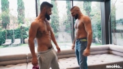 Sexy-Italian-muscled-stud-Marco-Napoli-huge-dick-bare-fucking-bearded-hunk-Justin-Jett-at-Men-47-porno-gay-pics