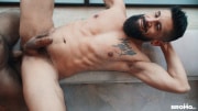 Sexy-Italian-muscled-stud-Marco-Napoli-huge-dick-bare-fucking-bearded-hunk-Justin-Jett-at-Men-59-porno-gay-pics