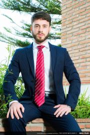 Hot-suited-Brazilian-muscle-stud-John-Brachalli-huge-cock-bareback-fucks-sexy-hunk-Manuel-Reyes-ass-hole-9-gay-porn-pics