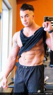 Big-muscle-hunk-Phillipe-Massa-flexes-gym-stroking-huge-thick-dick-huge-cumload-7-gay-porn-pics