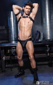 Leather-clad-Casey-Everett-worships-ripped-muscle-hunk-Devin-Franco-at-Raging-Stallion-gay-sex-dungeon-5-porno-gay-pics
