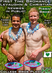 Real-classmates-rock-climber-ginger-Christian-sexy-black-stud-Levaughn-outdoors-wank-piss-028-gay-porn-pics