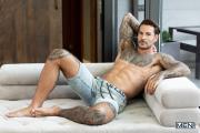 Hottie-hairy-chested-bottom-stud-Javi-Gray-asshole-raw-fucked-Papi-Kocic-huge-cock-at-Men-9-porno-gay-pics