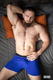 Beefy-roommate-Chuck-Conrad-huge-muscle-dick-bare-fucking-young-stud-Joey-Mills-at-Men-4-porno-gay-pics