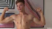 Hot-young-European-dude-Sammy-Poulain-wanks-big-uncut-dick-spraying-jizz-all-over-abs-at-Belami-7-porno-gay-pics