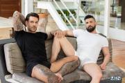 Horny-tattooed-bearded-dude-Justin-Jett-bends-a-hardcore-Papi-Kocic-massive-cock-at-Men-5-porno-gay-pics