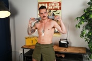 Hottie-young-army-recruit-Andrew-Delta-tight-bubble-ass-fucked-seargeant-Guido-at-Active-Duty-12-porno-gay-pics